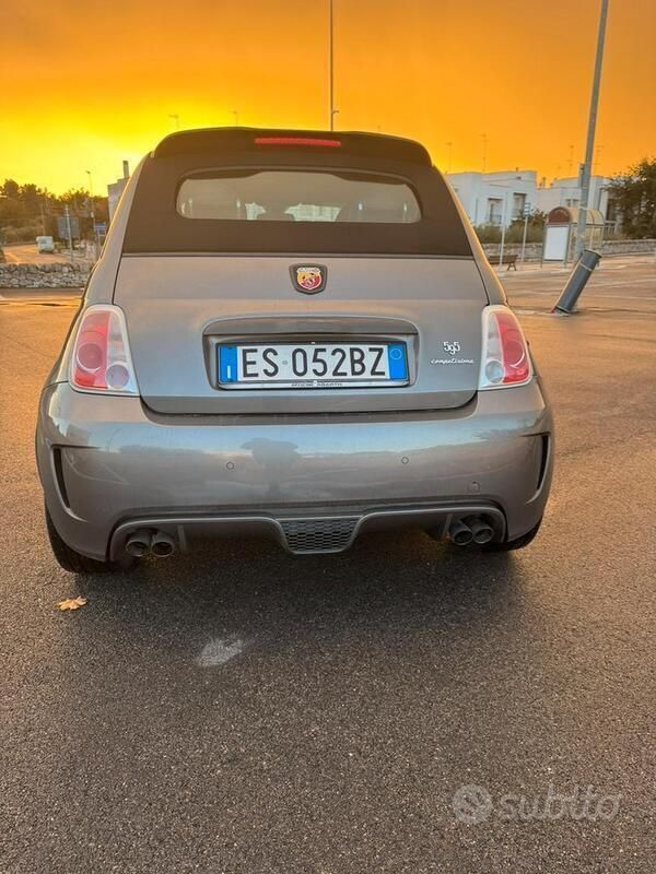 Usata Abarth 595C Competizione 160 CV (117 kW) 2013 Grigio Cabrio