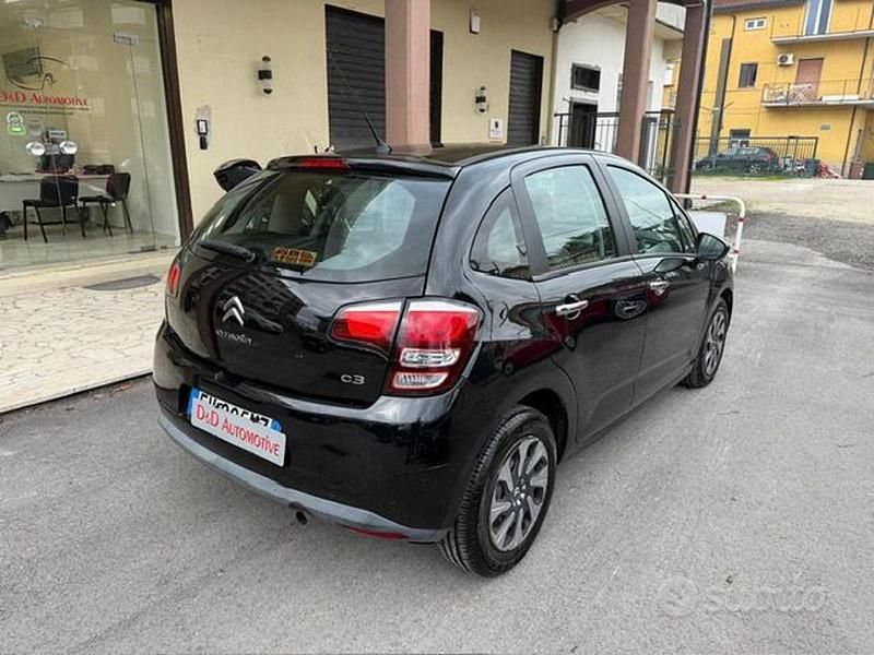 Usata Citroën C3 Exclusive 82 CV (60 kW) 2014 Nero metallizzato Berlina