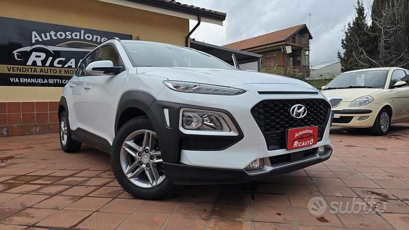 Usata Hyundai Kona Xpossible 115 CV (84 kW) 2019 Bianco SUV