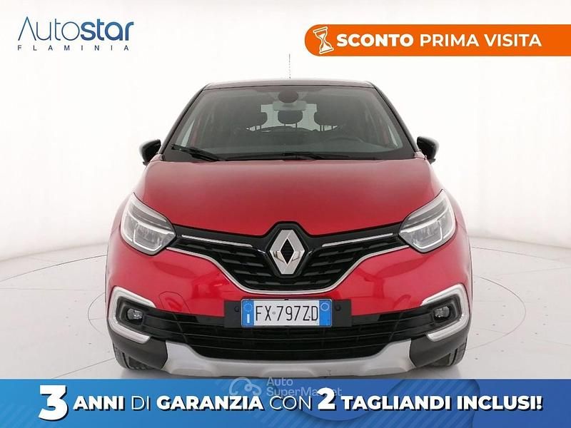 Usata Renault Captur 90 CV (66 kW) 2019 Rosso SUV