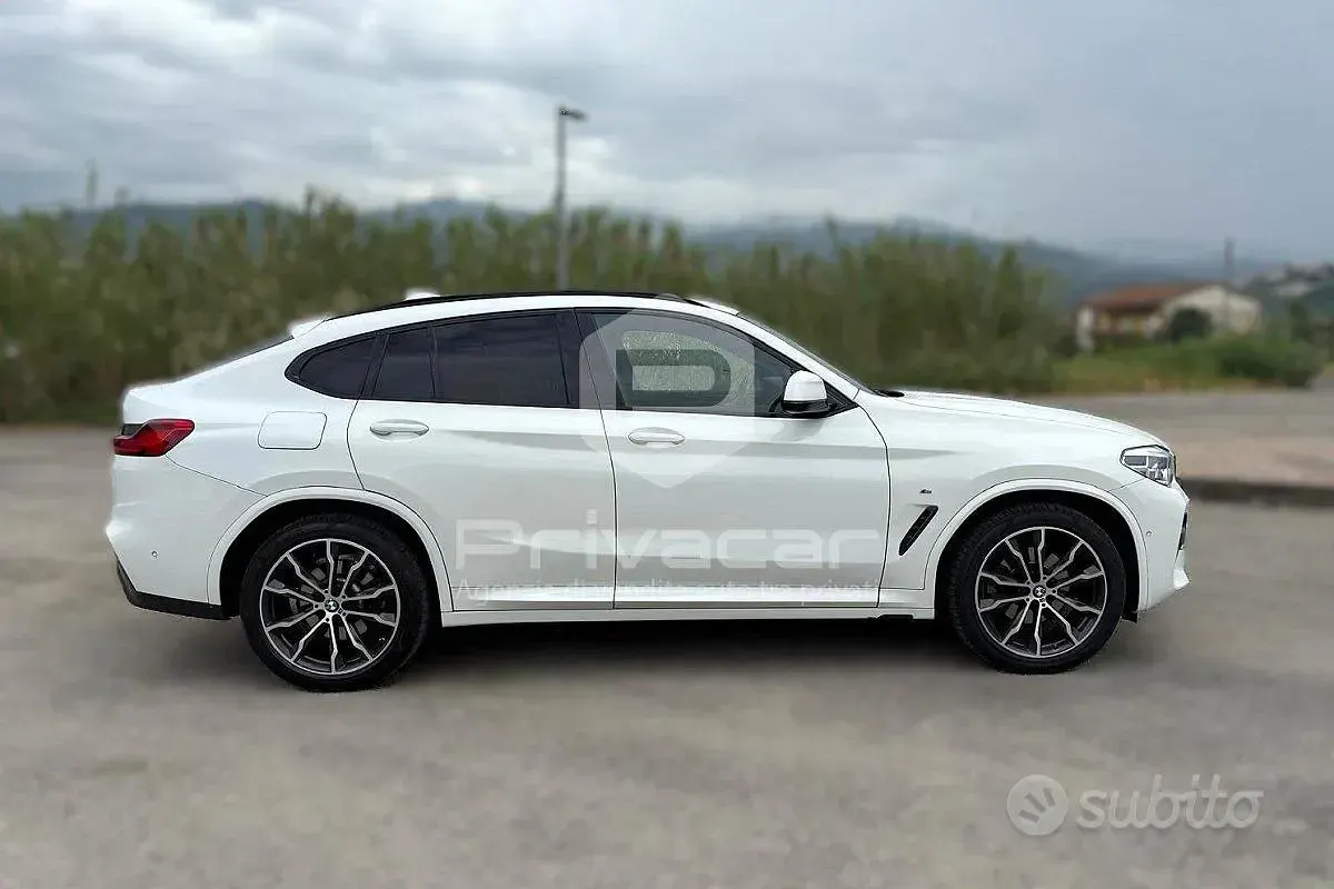 Usata BMW X4 M Sport 190 CV (139 kW) 2020 Bianco SUV