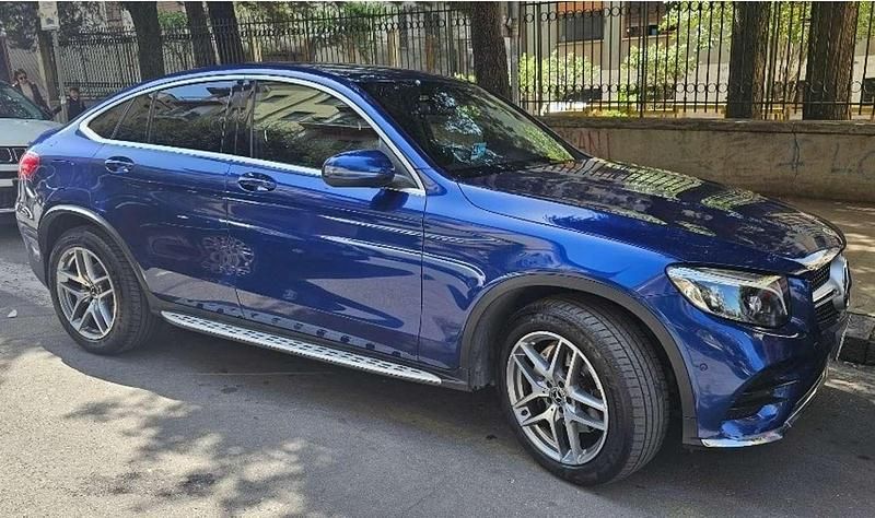 Usata Mercedes GLC250 Exclusive 204 CV (150 kW) 2017 Blu/azzurro SUV