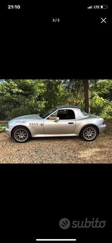 Usata BMW Z3 170 CV (125 kW) 2001 Grigio Cabrio