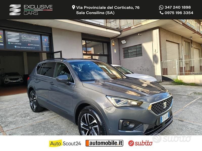 Usata Seat Tarraco Style 150 CV (110 kW) 2021 Blu SUV