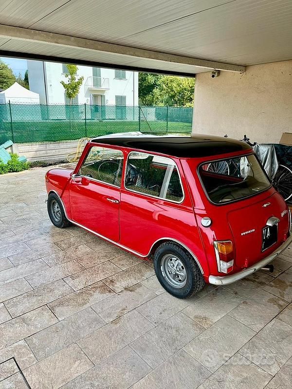 Usata Innocenti Mini 1970 Rosso