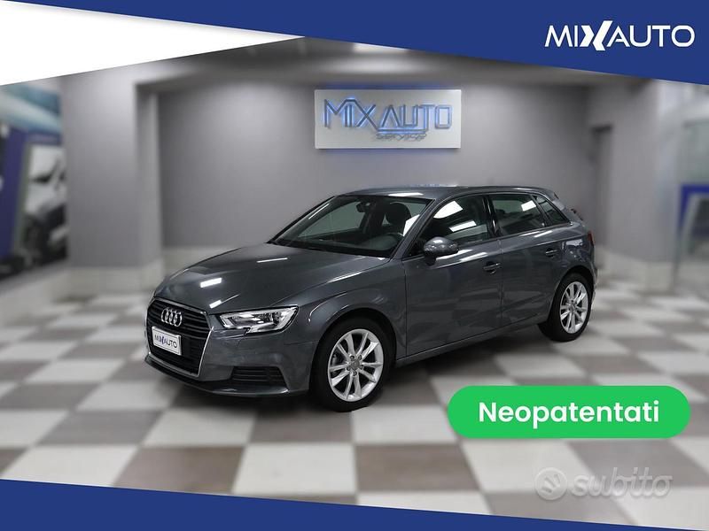 Usata Audi A3 Business 116 CV (85 kW) 2017 Grigio Berlina