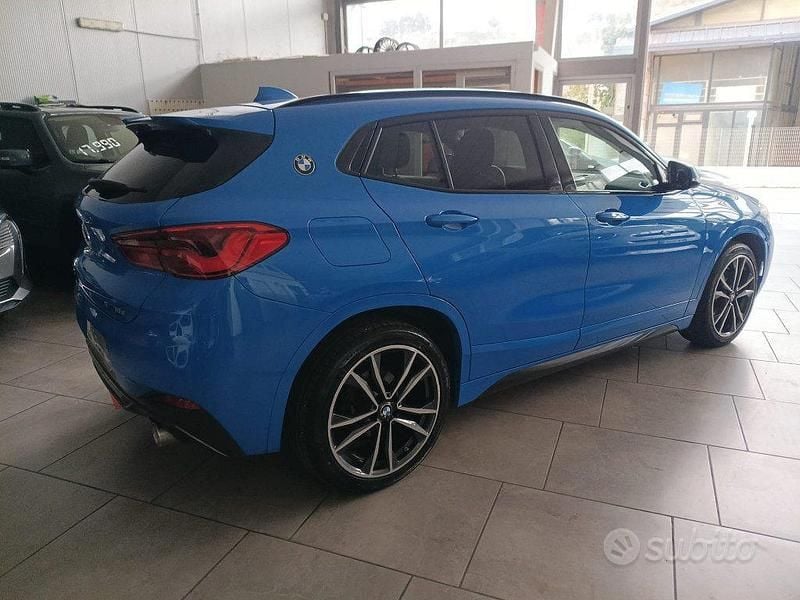 Usata BMW X2 M Sport 150 CV (110 kW) 2018 Azzurro SUV