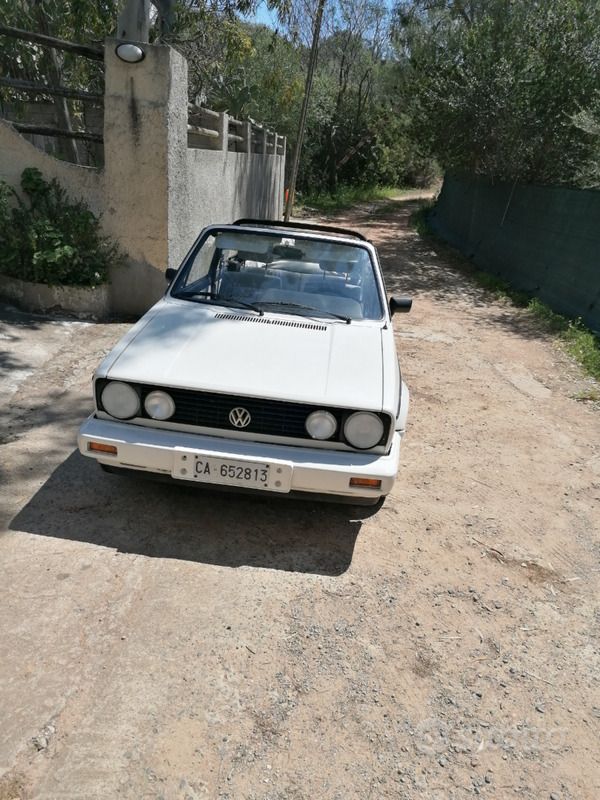 Bianco Usata 1991 VW Golf Cabriolet Cabrio | 18.000 € - Immagine 1/4