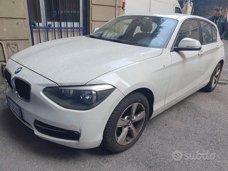 Usata BMW 118 M Sport 143 CV (105 kW) 2012 Bianco Utilitaria