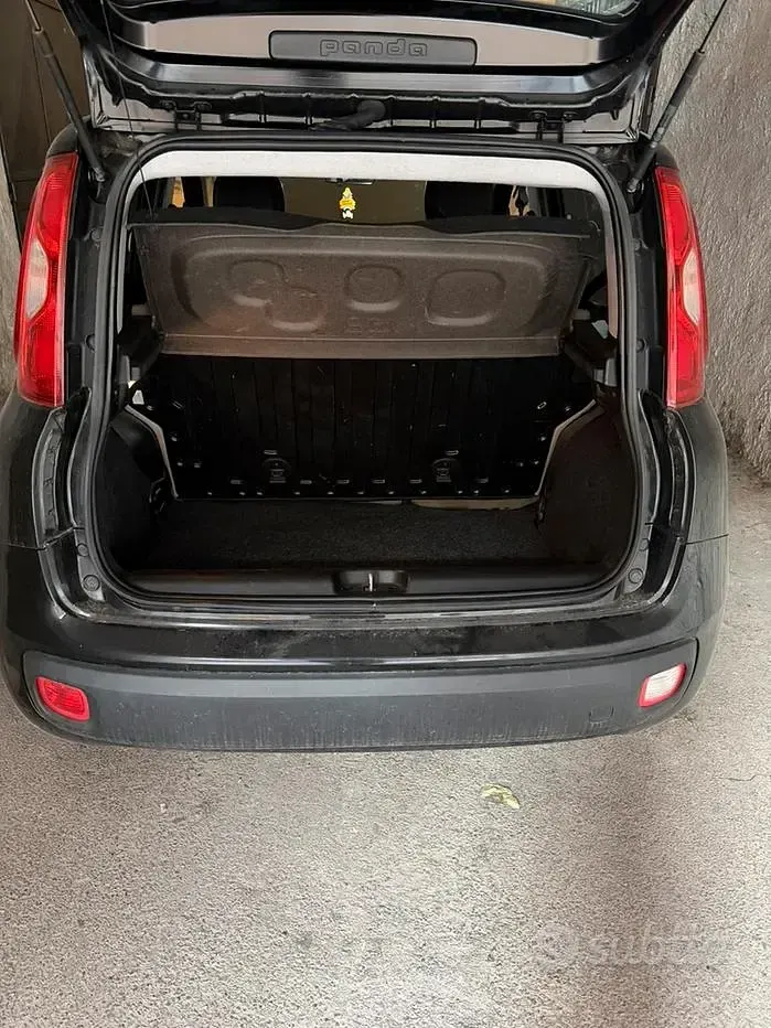 Usata Fiat Panda 69 CV (50 kW) 2012 Nero Utilitaria