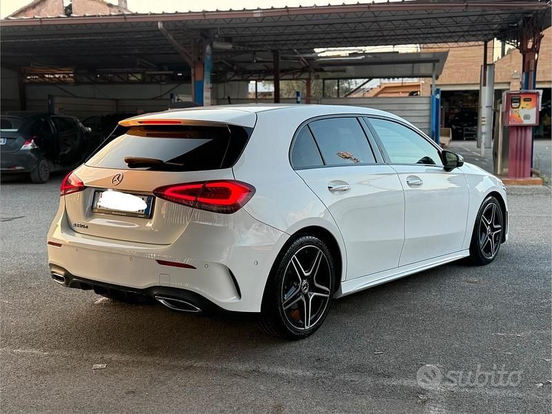 Usata Mercedes A180 Premium 2019 Bianco Berlina