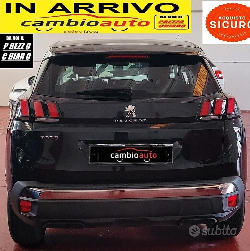Usata Peugeot 3008 Business-Line 131 CV (96 kW) 2019 Nero SUV