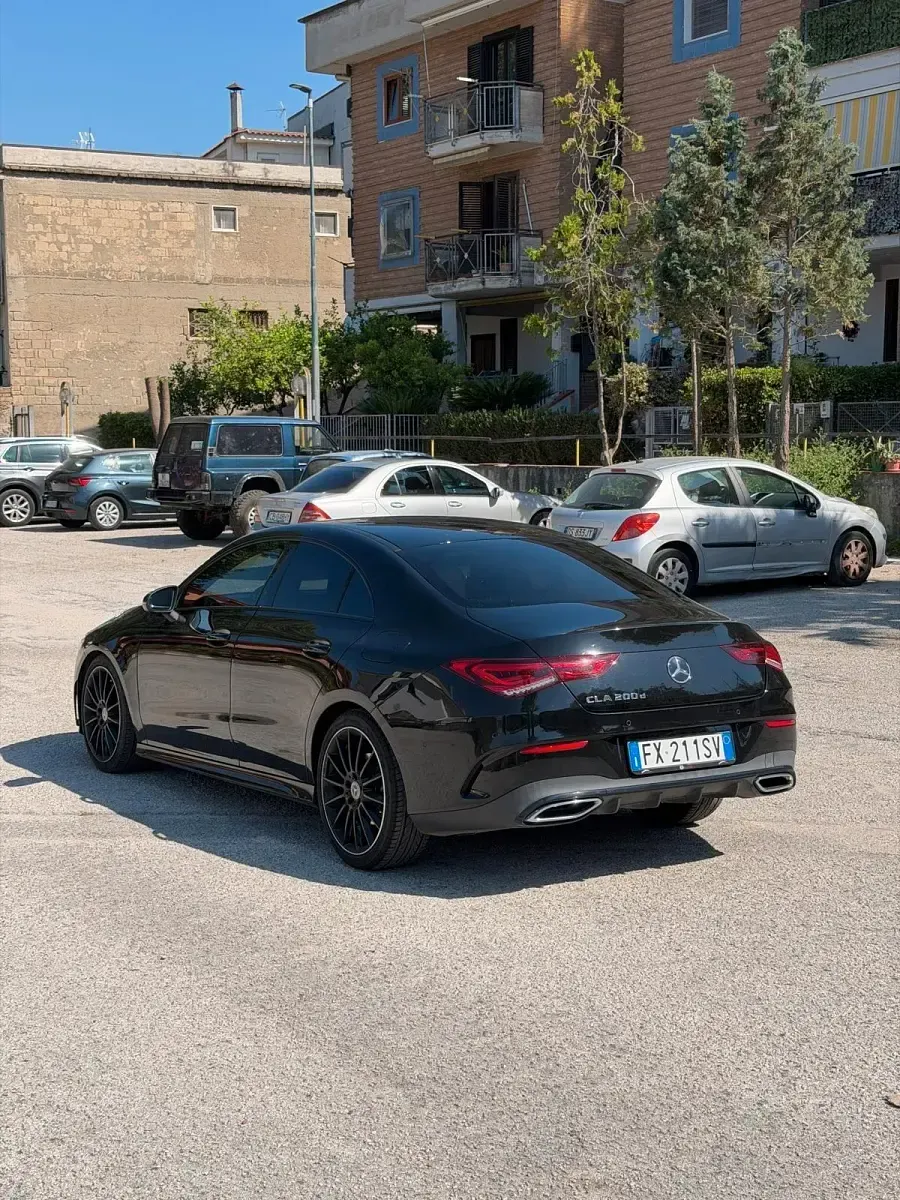 Usata Mercedes CLA200 AMG 150 CV (110 kW) 2019 Nero Coupé