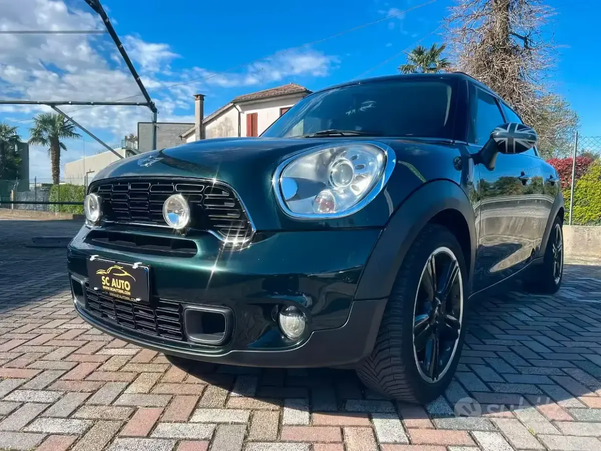 Usata Mini Cooper S Countryman 184 CV (135 kW) 2011 Verde SUV