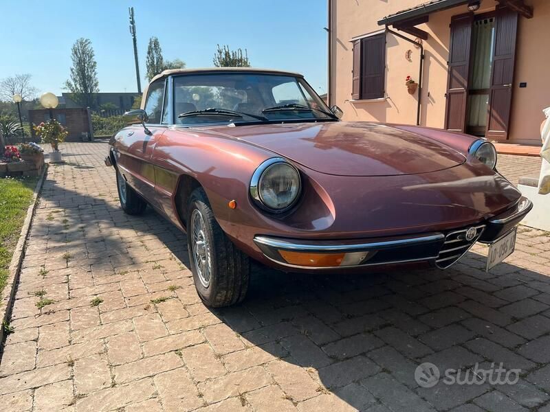 Usata Alfa Romeo Spider 103 CV (75 kW) 1981 Marrone Cabrio