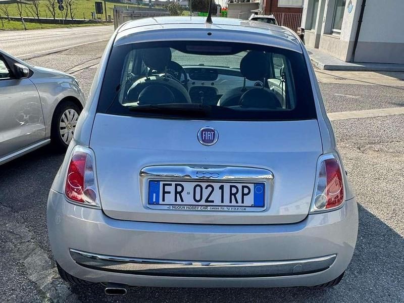 Usata Fiat 500 Lounge 101 CV (74 kW) 2009 Argento Cabrio