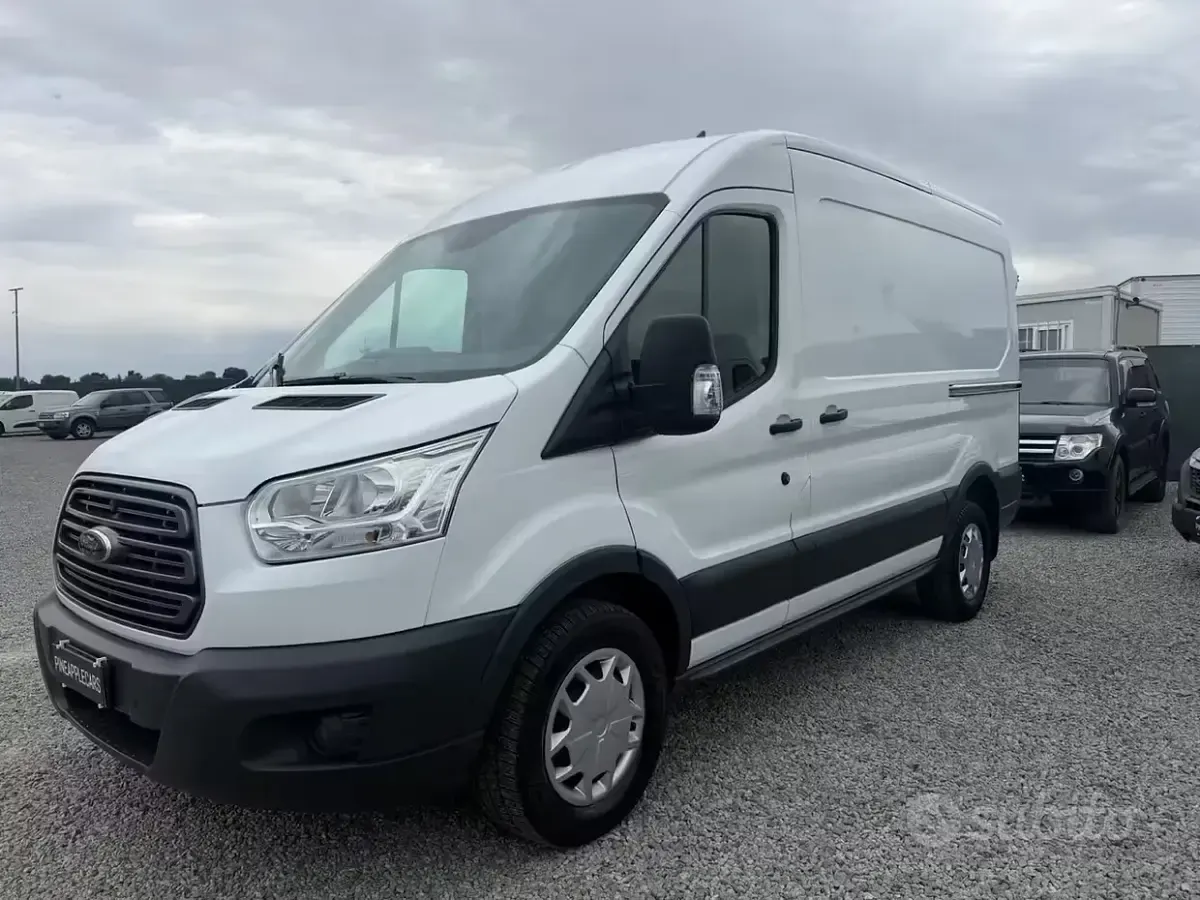 Usata Ford Transit 131 CV (96 kW) 2018 Bianco Berlina