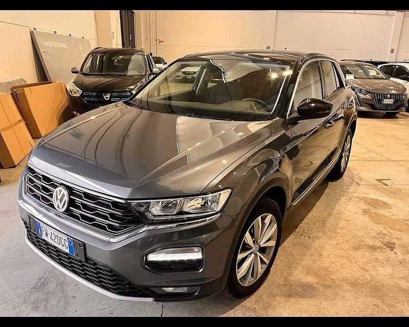 Usata VW T-Roc Advance 150 CV (110 kW) 2019 Grigio SUV