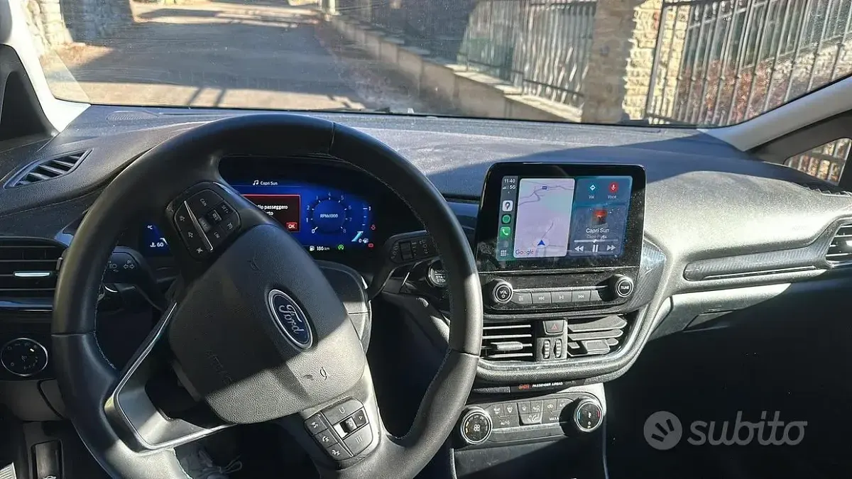 Usata Ford Fiesta Active X 125 CV (91 kW) 2022 Blu Utilitaria