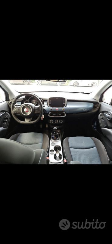 Usata Fiat 500X Mirror 120 CV (88 kW) 2018 Blu SUV