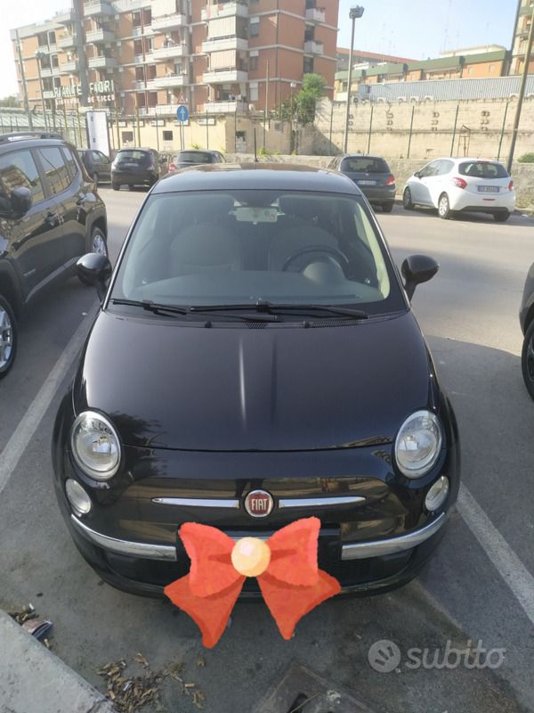 Nero Usata 2013 Fiat 500 Lounge Due volumi | 6200 € (Ottimo prezzo) - Immagine 1/4