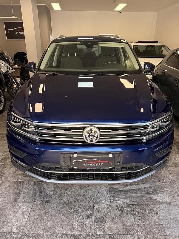 Usata VW Tiguan 150 CV (110 kW) 2017 Blu SUV