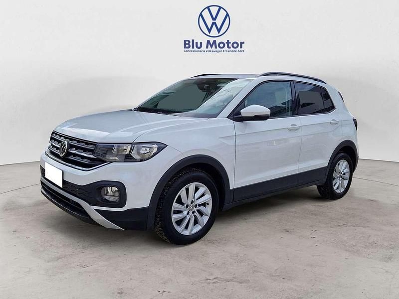 Pure white Usata 2019 VW T-Cross Style SUV | 16.900 € (Buon prezzo) - Immagine 1/4