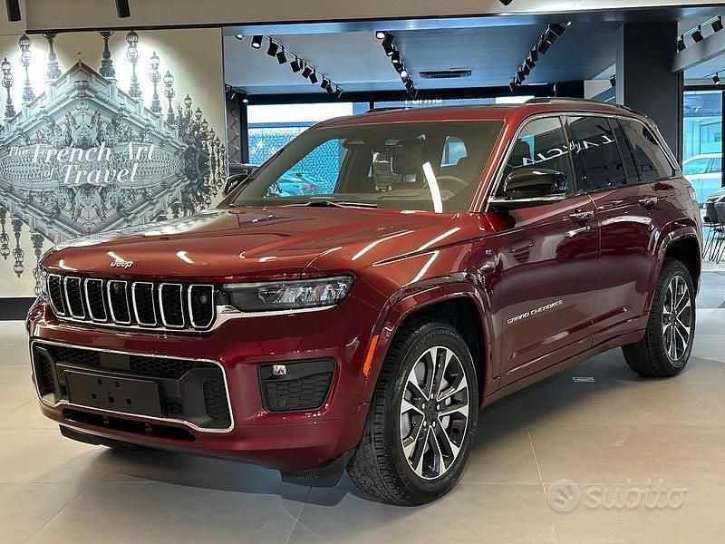 Rosso Usata 2025 Jeep Grand Cherokee Overland SUV | 85.800 € - Immagine 1/4