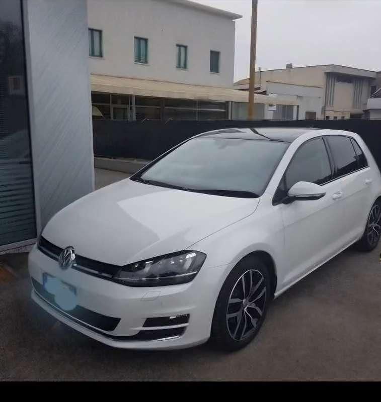 Usata VW Golf VII 150 CV (110 kW) 2013 Bianco Berlina