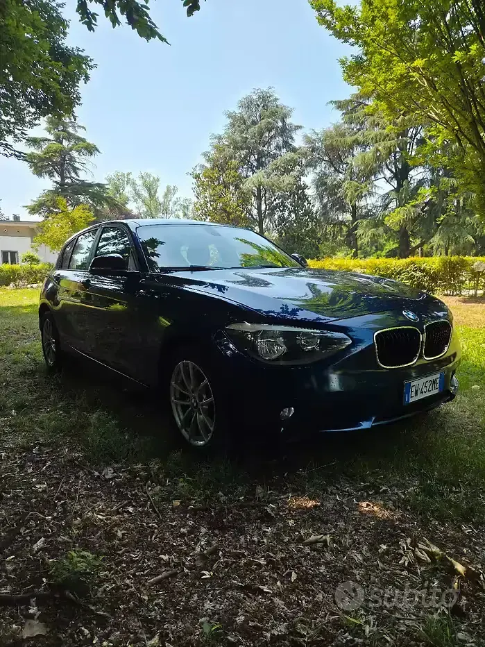 Usata BMW 114 M Sport 95 CV (69 kW) 2014 Blu Utilitaria