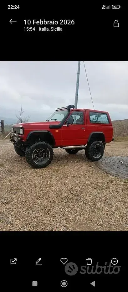 Usata Nissan Patrol 1989 Rosso SUV