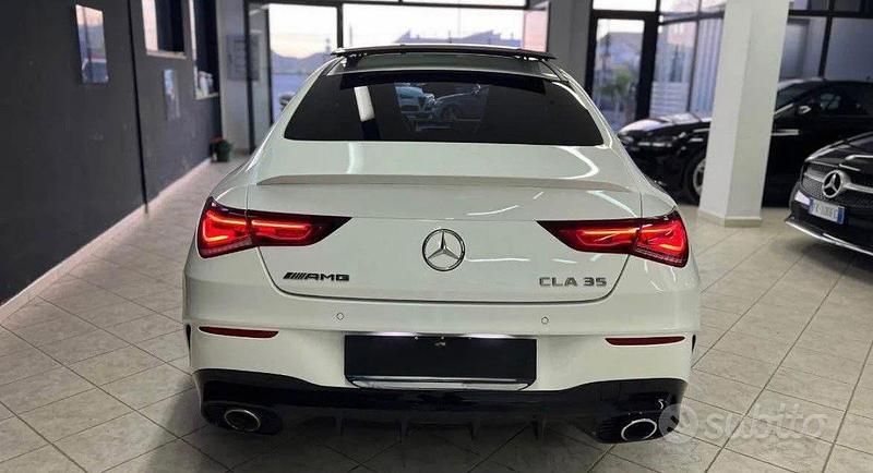 Usata Mercedes CLA35 AMG AMG 306 CV (225 kW) 2019 Bianco Berlina