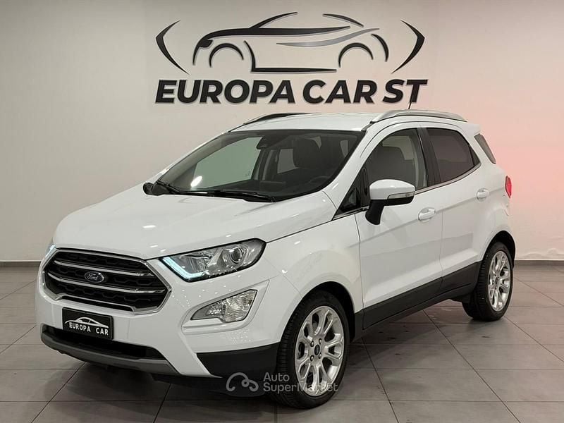 Usata Ford Ecosport Titanium 95 CV (69 kW) 2020 Bianco SUV
