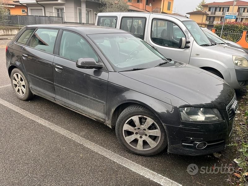 Usata Audi A3 140 CV (102 kW) 2010 Nero Utilitaria