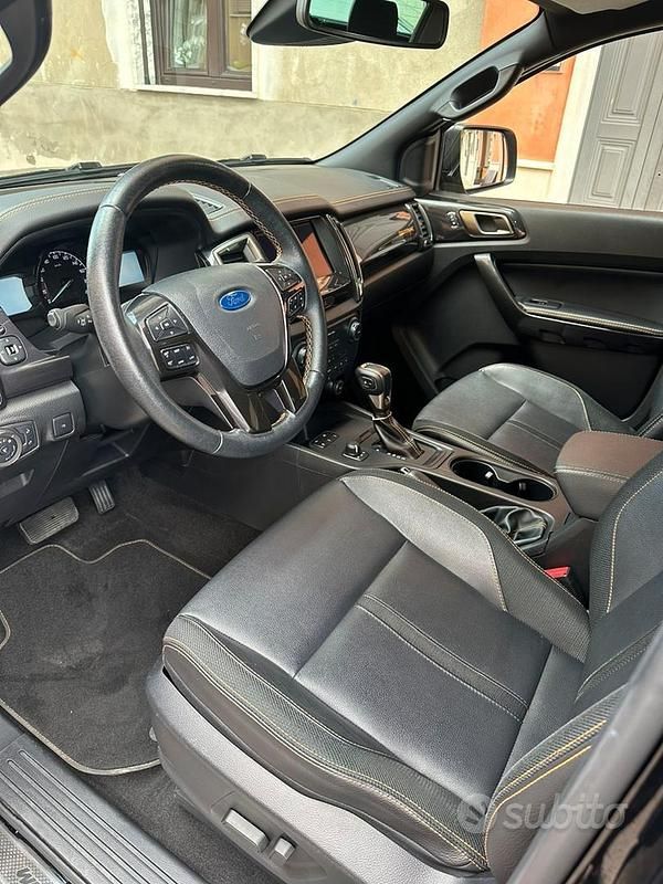 Usata Ford Ranger Wildtrack 170 CV (125 kW) 2021 Nero Pick-up