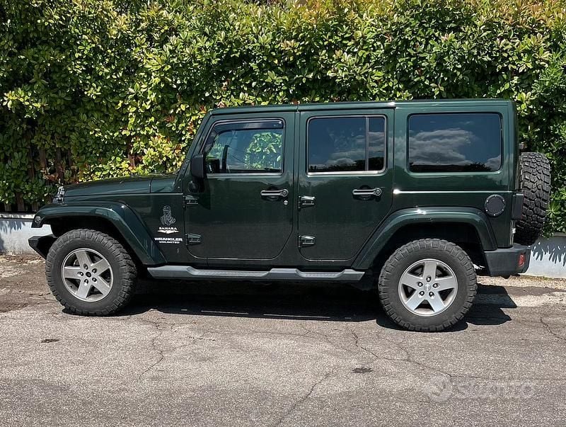 Verde Usata 2011 Jeep Wrangler Sahara SUV | 19.000 € (Buon prezzo) - Immagine 1/4