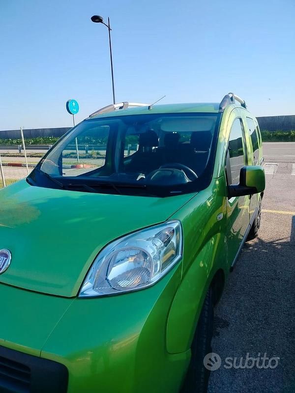 Usata Fiat Qubo Trekking 77 CV (56 kW) 2012 Verde Monovolume