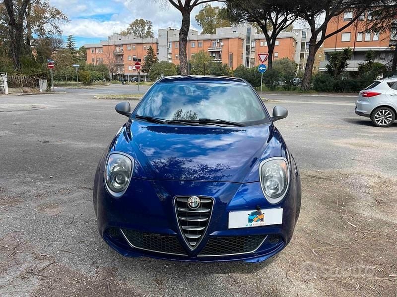 Usata Alfa Romeo MiTo Progression 79 CV (58 kW) 2015 Blu Utilitaria