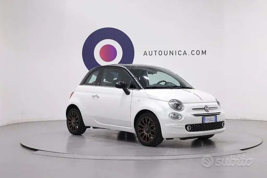 Usata Fiat 500 69 CV (50 kW) 2019 Nero Utilitaria