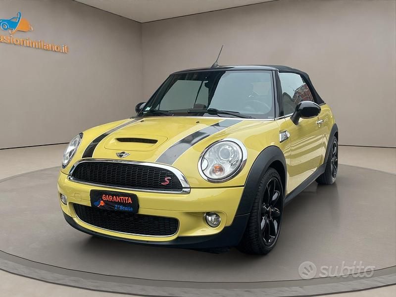 Usata Mini Cooper S Cabriolet 175 CV (128 kW) 2009 Giallo Cabrio