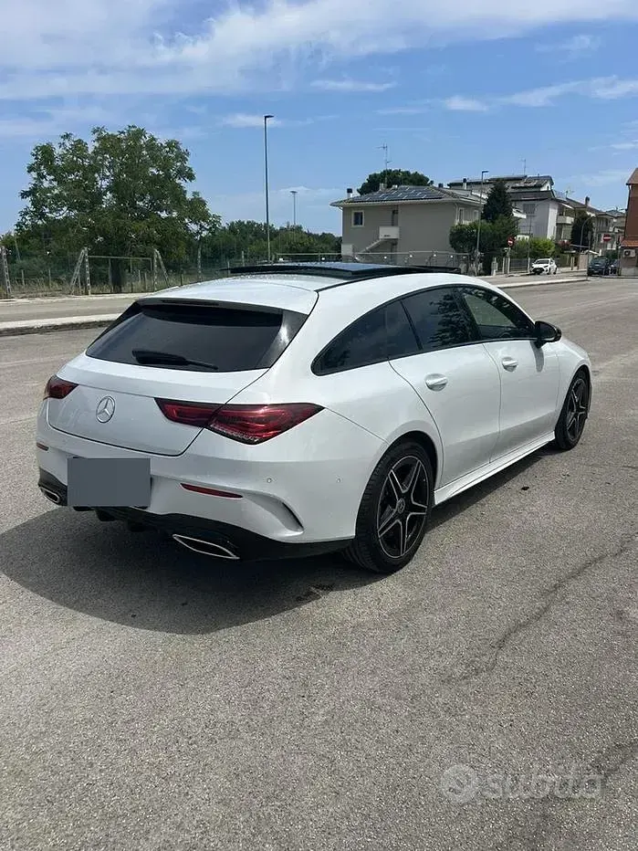 Usata Mercedes CLA200 AMG 150 CV (110 kW) 2022 Bianco Coupé