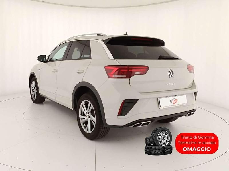 Usata VW T-Roc R-line 150 CV (110 kW) 2022 Ascot grey SUV