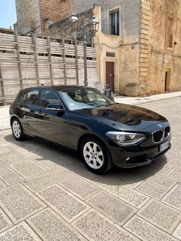 Usata BMW 116 116 CV (85 kW) 2013 Nero Utilitaria