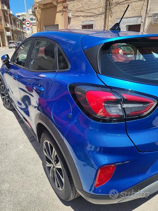 Usata Ford Puma 125 CV (91 kW) 2022 Blu Berlina