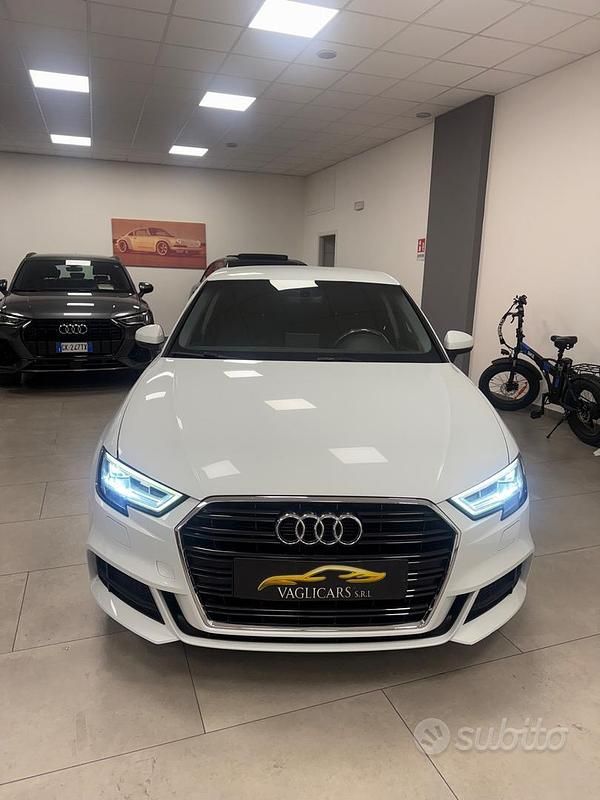 Usata Audi A3 150 CV (110 kW) 2020 Bianco Berlina
