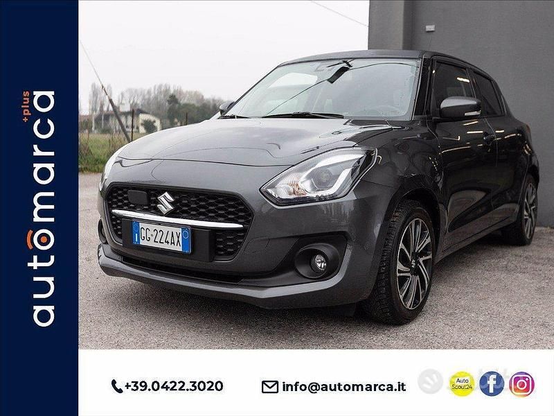 Usata Suzuki Swift 90 CV (66 kW) 2021 Grigio Utilitaria
