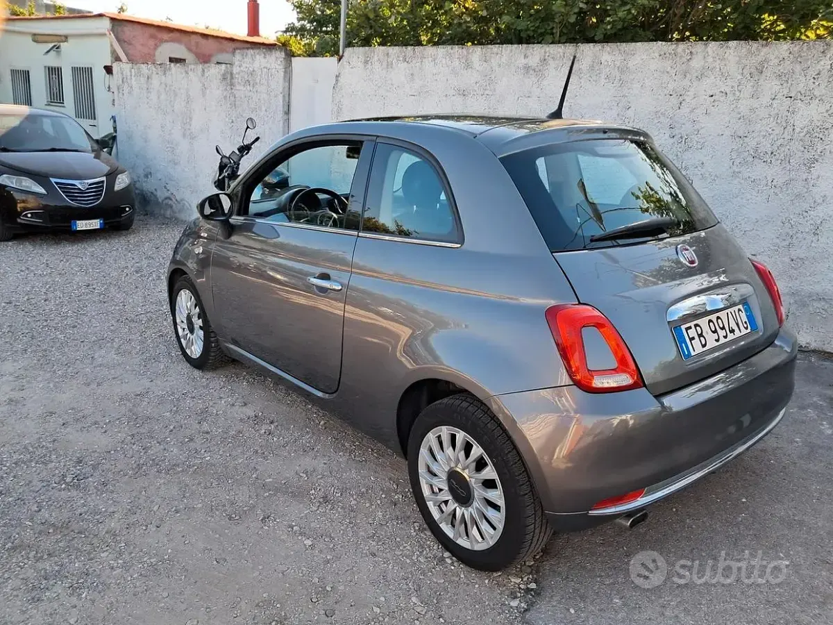 Usata Fiat 500 Lounge 69 CV (50 kW) 2015 Grigio Berlina