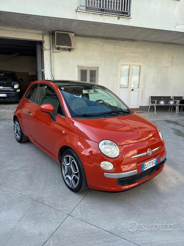 Usata Fiat 500 2007 Marrone Berlina
