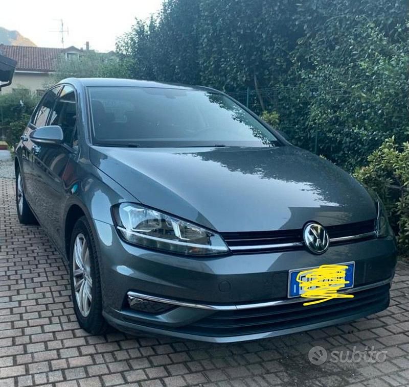 Usata VW Golf VII 115 CV (84 kW) 2019 Grigio Berlina