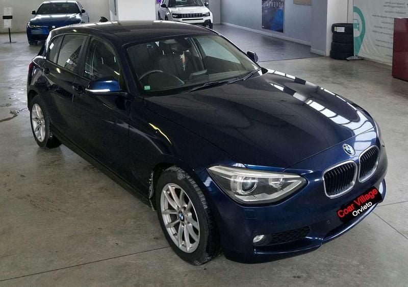 Usata BMW 116 116 CV (85 kW) 2014 Blu/azzurro Utilitaria
